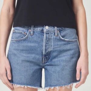 Agolde Blue Jean Shorts for Women